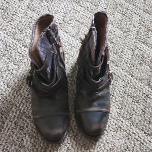 Freebird brown boots worn 5x